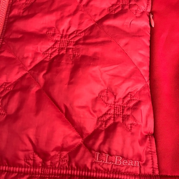 [3XL]L.L. Bean Red Quilted Thinsulate Vest - Picture 2 of 9